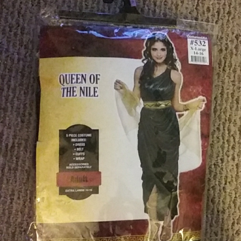 Queen of the Nile costume size adult